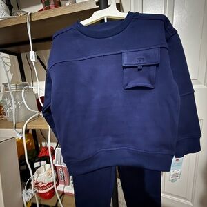 Target Kids Dark Blue Crewneck Set